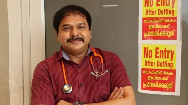 కరోనావైరస్:మానసిక ఒత్తిడిని తగ్గించుకునేందుకు వైద్యులే మార్గం వెతుక్కోవాలంటున్న డా.ఫతేయుద్ధీన్