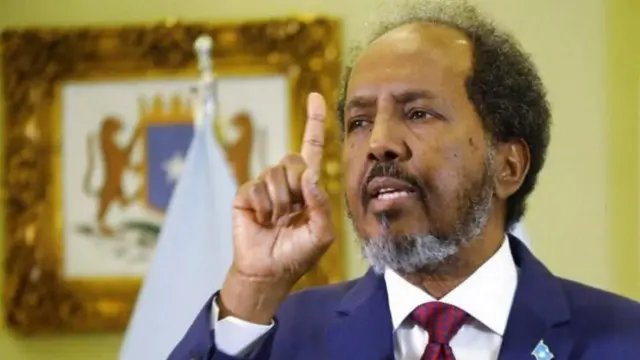 Pirezidantii Somaaliyaa hasan Sheek Mohaammad 