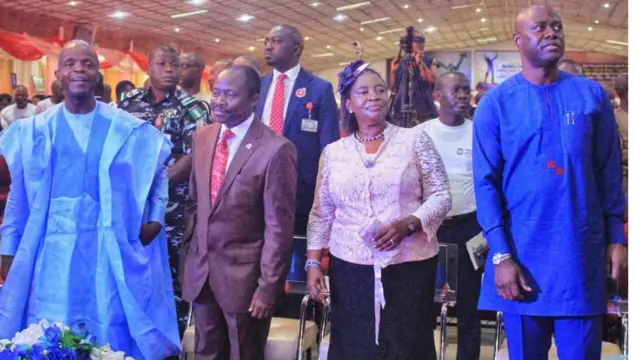 Yemi Osinbajo, Taiwo Adelakun, Dolapo Adelakun ati Seyi Makinde