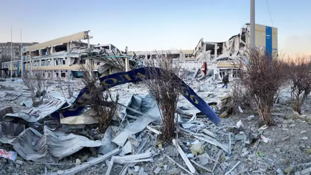 Мариуполь, развалины