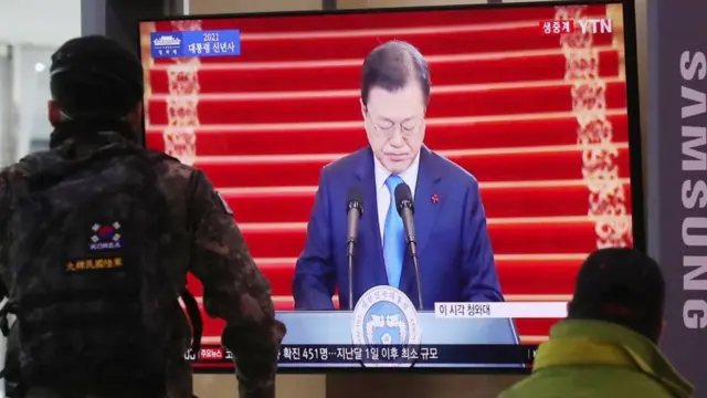 문 대통령은 이날 신년사를 통해 "북미·남북대화 마지막 노력 다할 것"이라고 밝혔다