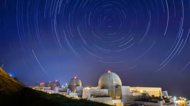 경북 울진군 한울원자력본부 한울원전 1~6호기 모습