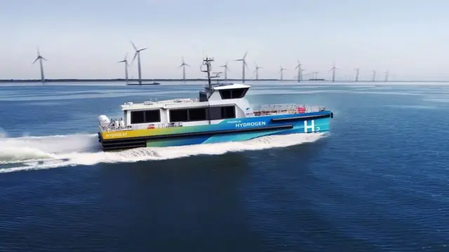 أول سفينة ركاب في العالم تعمل بالهيدروجين الأخضر