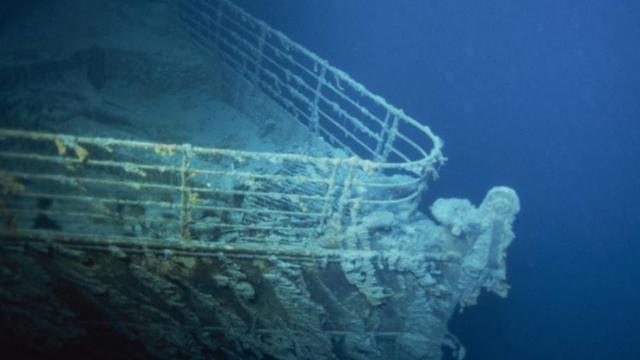 Затонувший "Титаник"