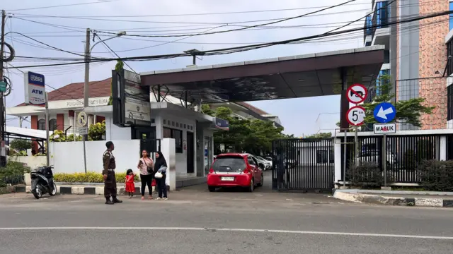 Suasana kantor Kejari Kota Bekasi, Kamis (16/05).