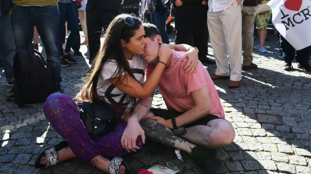 Vigilia en Manchester