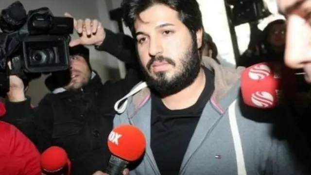 اعتقل رضا ضرّاب في الولايات المتحدة في عام 2016