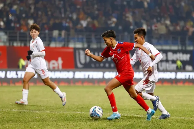 महिला फुटबलमा रेखा पौडेल