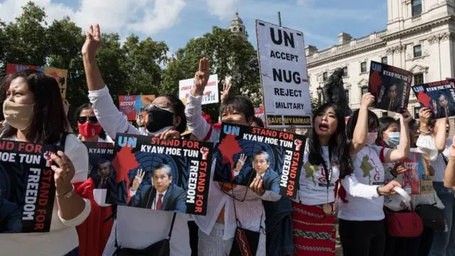 NUG ထောက်ခံပွဲတွေ ကမ္ဘာ့အနှံ့ ကျင်းပလာ