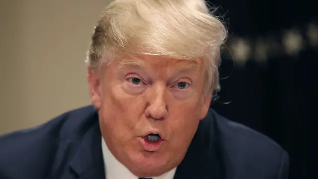 US President Donald Trump.