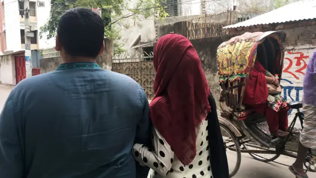 Mohammed y su esposa Nusrat