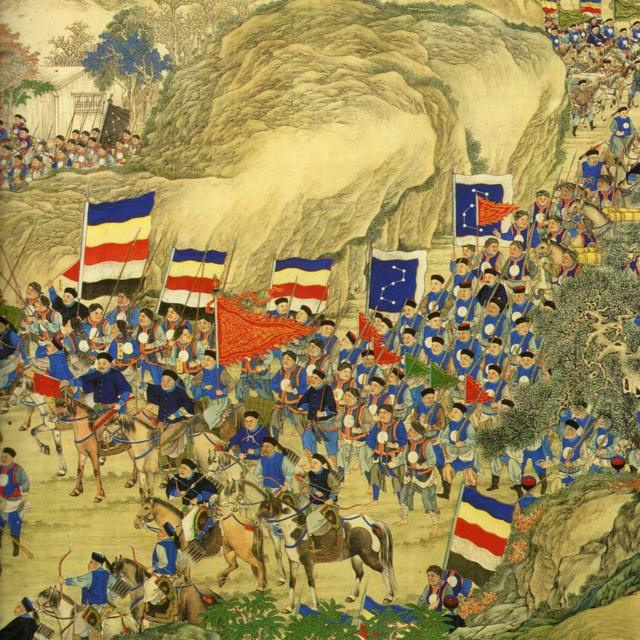 Тайпинское восстание было подавлено при помощи британских и французских войск