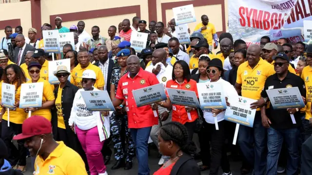 Lagos State waka against rape and domestic violence