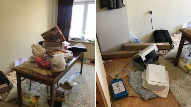 после обысков