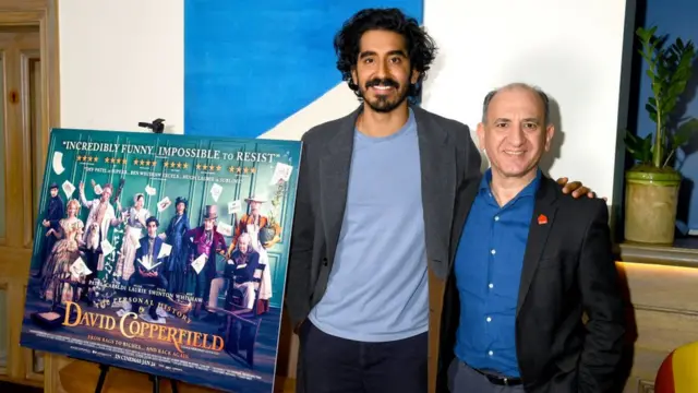 Dev Patel dan Armando Ianucci