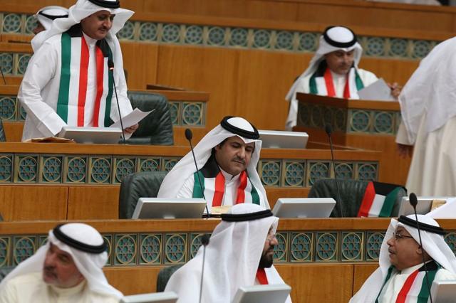 جلسة لمجل الأمة الكويتي في 30 يونيو/حزيران عام 2015