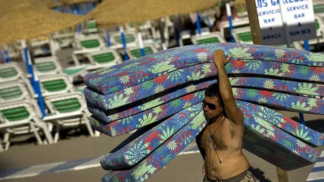 Пляж в Турции