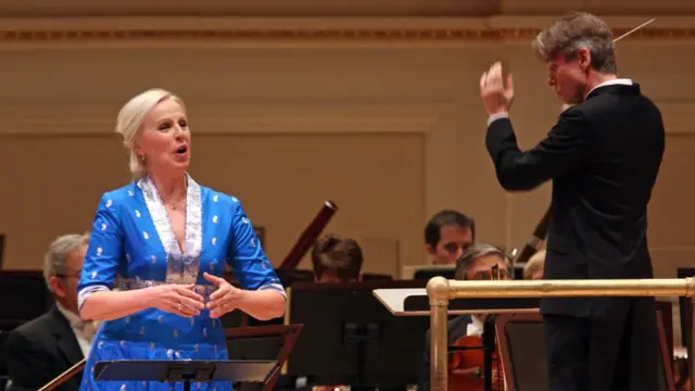 La mezzosprano sueca Anne Sofie von Otter