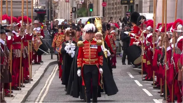 Cerimônia em Londres