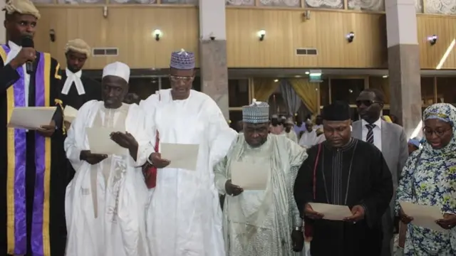 Some of di perm secs as dem dey swear dem in