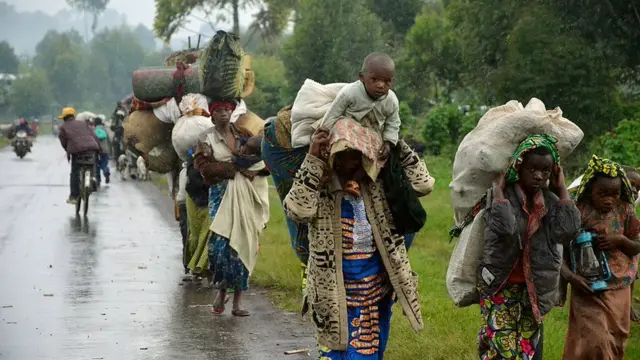 Abariko barahunga i Kibumba mu 2012