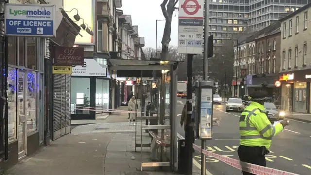 место преступления на Фулэм-палэс-роуд