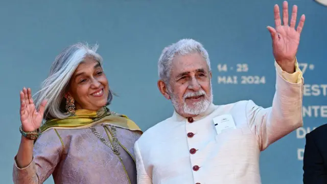 रत्ना पाठक शाह और नसीरुद्दीन शाह