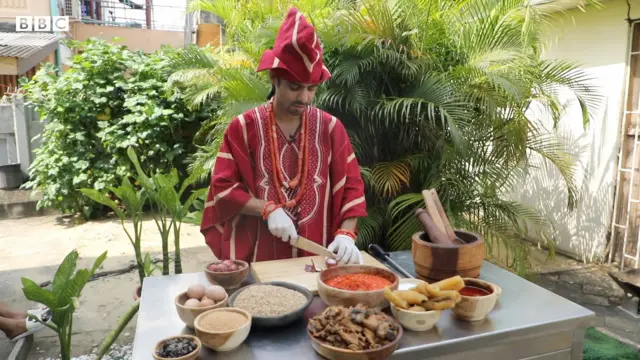 Mohammed Baydoun, Oyinbo alase naa pẹlu awọn eroja idana rẹ