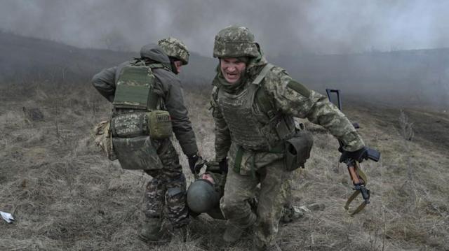 Ejercicios militares en Ucrania