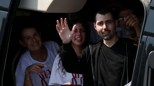 освобожденный заложник Гай Гильбоа-Далал