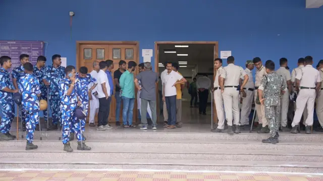 বারাসত হাসপাতালে কড়া নিরাপত্তা ব্যবস্থা