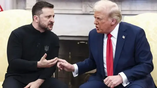 Vladimir Zelenski i Donald Tramp