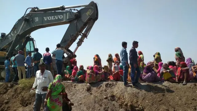 વિરોધ કરતા ખેડૂતો