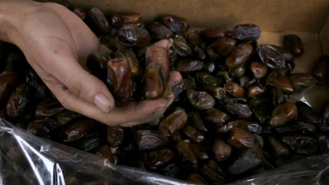 حبات من التمر