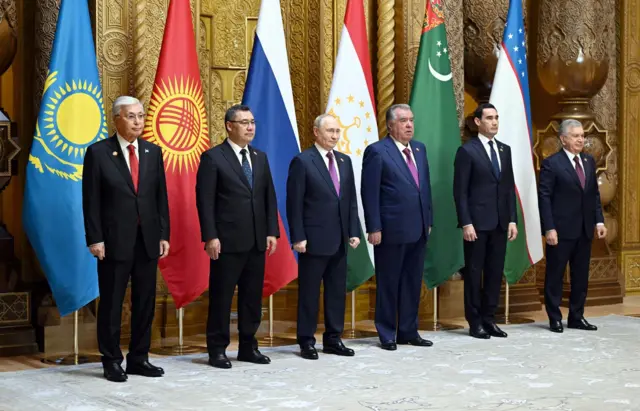 "Орусия - Борбор Азия" саммиттине чогулган лидерлер