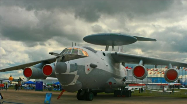 А-50 Жуковскийдеги авиасалондо. 2009-жыл, Москва шаары
