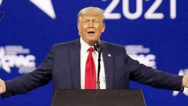 Bw Trump alirudia madai yake ya uongo kwamba alishinda uchaguzi wa mwezi Novema na akadokeza kuhusu kugombea uchaguzi wa 2024