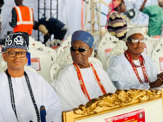 Aworan eto ifinijoye Olubadan tuntun.