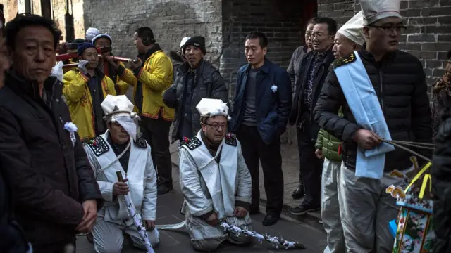 Funeral tradicional na China