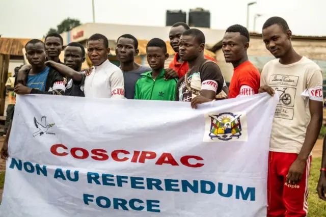 Ụfọdụ ndị mmadụ akwadoghi referendum a chọrọ ime na mba CAR