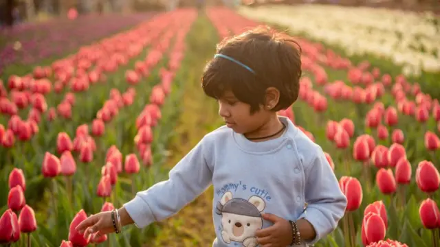 Daa'ima abaaboo keessa deemu