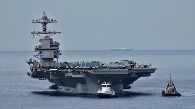 ክሳብ ሕጂ ጀርላድ ፎርድ መርከብ ኣመሪካ እታ ዝዓበየት ኰይና እያ ጸኒሓ