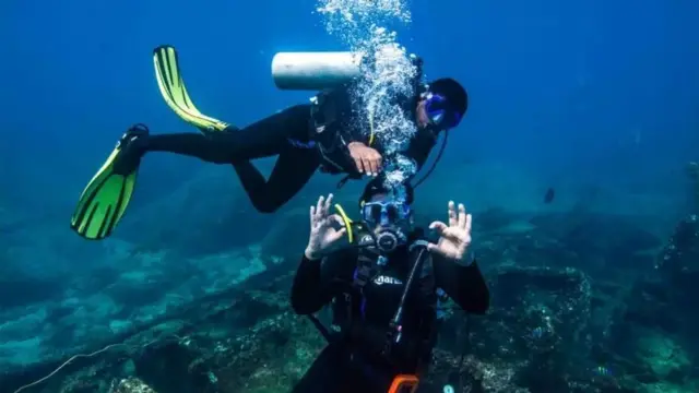 சில்கா கப்பல், ஸ்கூபா டைவர்கள்