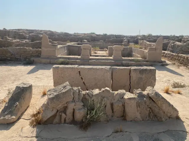 صورة للحصن الهلنسي في جزيرة فيلكا