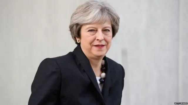 ਬ੍ਰਿਟੇਨ ਦੀ ਪ੍ਰਧਾਨ ਮੰਤਰੀ ਟੈਰਿਜ਼ਾ ਮੇਅ
