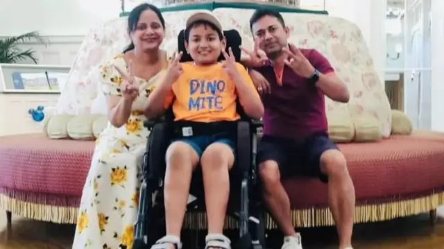 Mtoto wa Alpana Aarav ni mgonjwa wa SMA aina-2