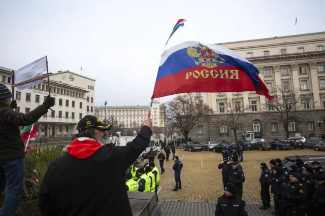 Протесты в Софии