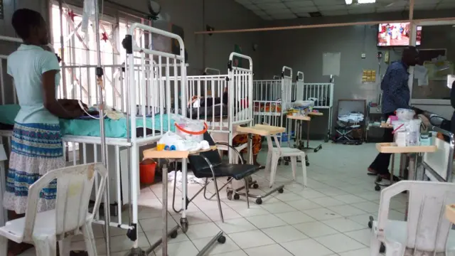 Picture of hospital ward