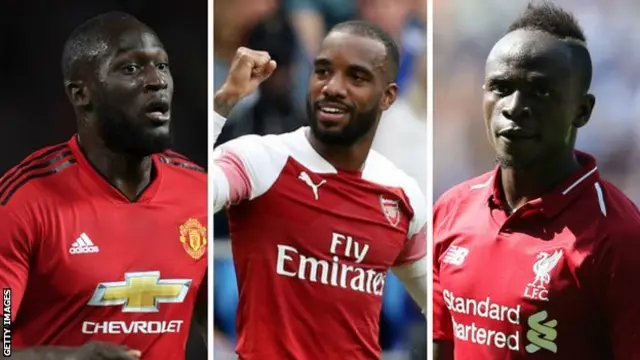 ሮሜሉ ሉካኩ፤ አሌክሳንደር ላካዜት፤ ሳዲዮ ማኔ