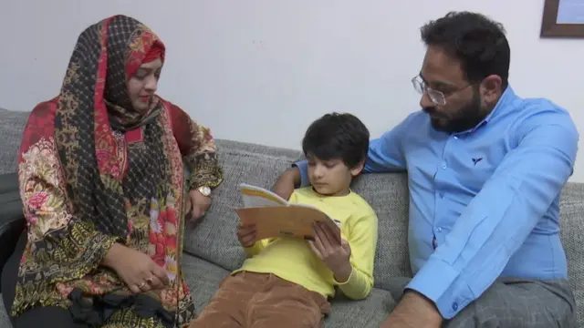 ڈاکٹر ثنا اور ان کے شوہر حبیب الرحمان